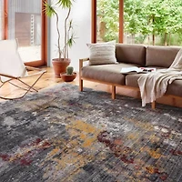 Loloi Samra Abstract Indoor Rectangular Accent Rug