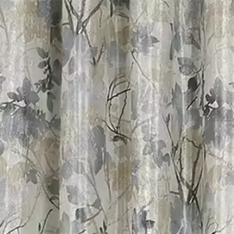 Tranquil Grommet Top Light-Filtering Single Curtain Panel