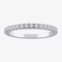 (H-I / I1) Womens 2 CT. T.W. Lab Grown White Diamond 10K Gold Cushion Side Stone Halo Bridal Set