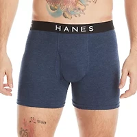 Hanes Ultimate Comfort Blend Mens 4 Pack Boxer Briefs Ubbba4