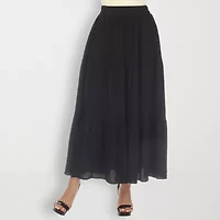 White Mark Womens Maxi Skirt