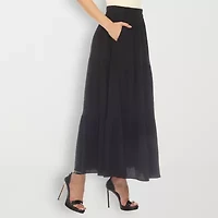 White Mark Womens Maxi Skirt