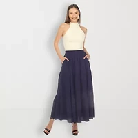 White Mark Womens Maxi Skirt
