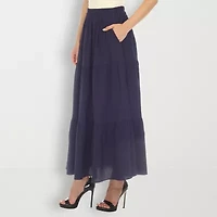 White Mark Womens Maxi Skirt
