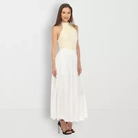 White Mark Womens Maxi Skirt