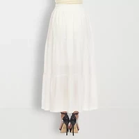 White Mark Womens Maxi Skirt