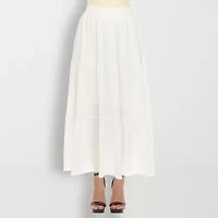 White Mark Womens Maxi Skirt