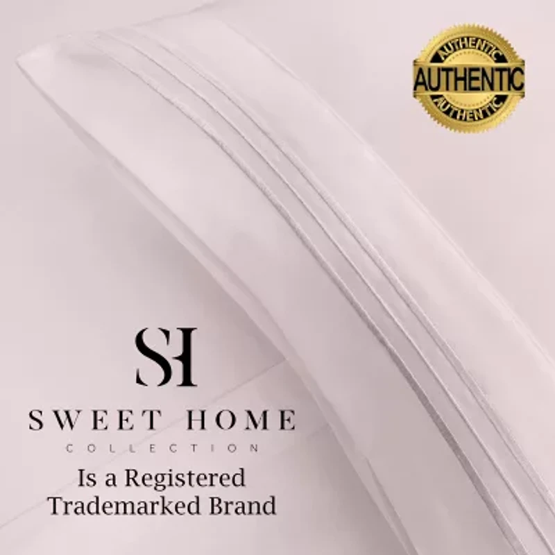 Sweet Home Collection™ Supreme Soft Microfiber Wrinkle Free 4-Piece Sheet Set