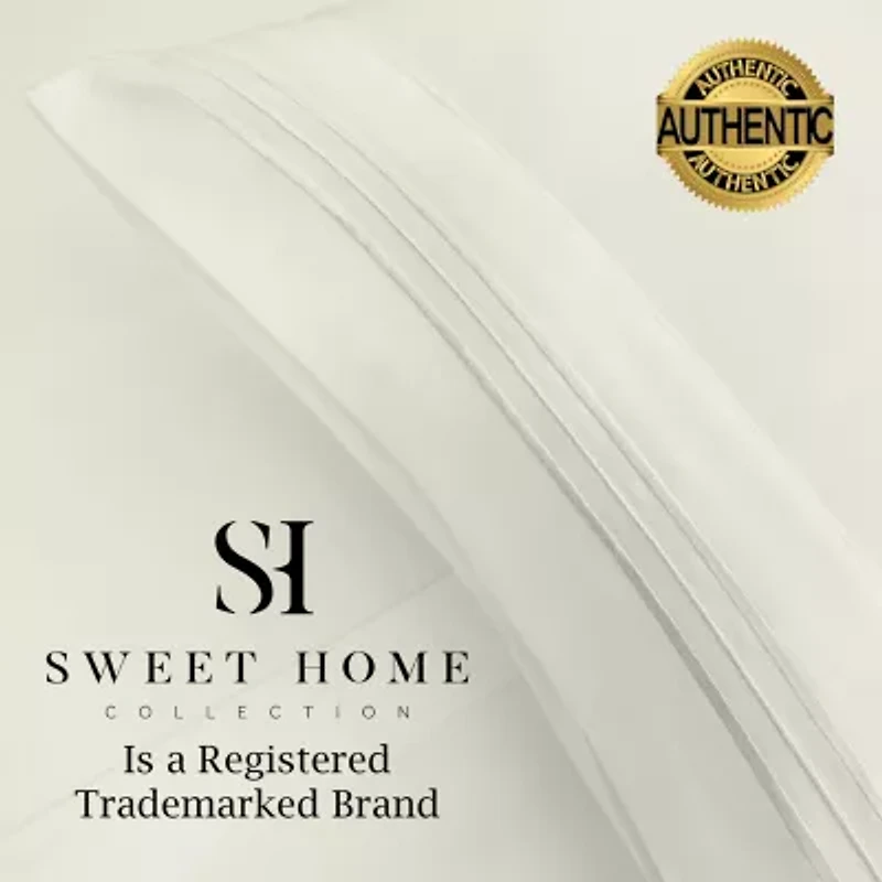 Sweet Home Collection™ Supreme Soft Microfiber Wrinkle Free 4-Piece Sheet Set