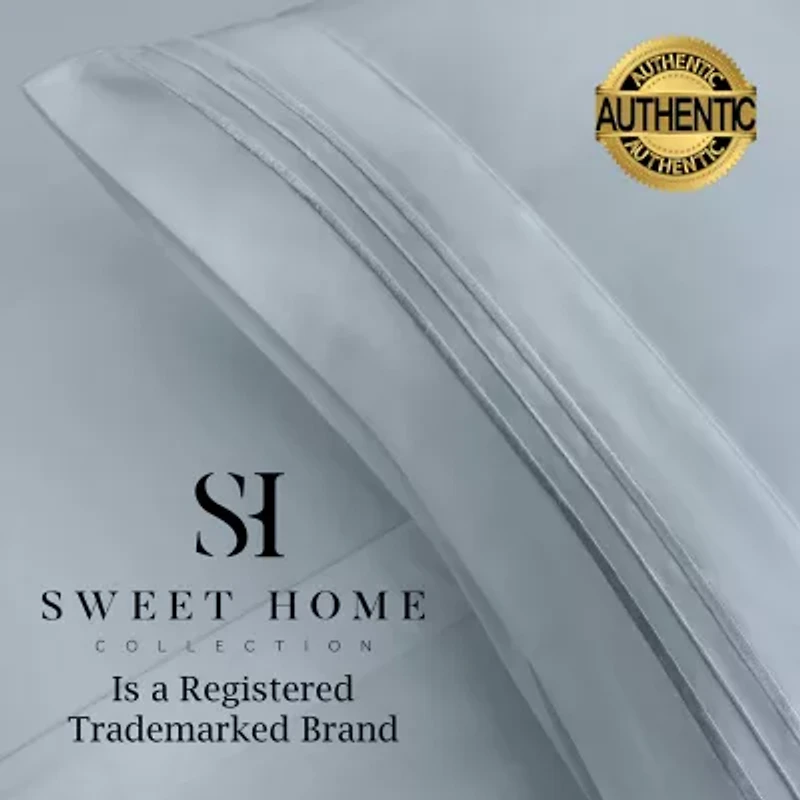 Sweet Home Collection™ Supreme Soft Microfiber Wrinkle Free 4-Piece Sheet Set