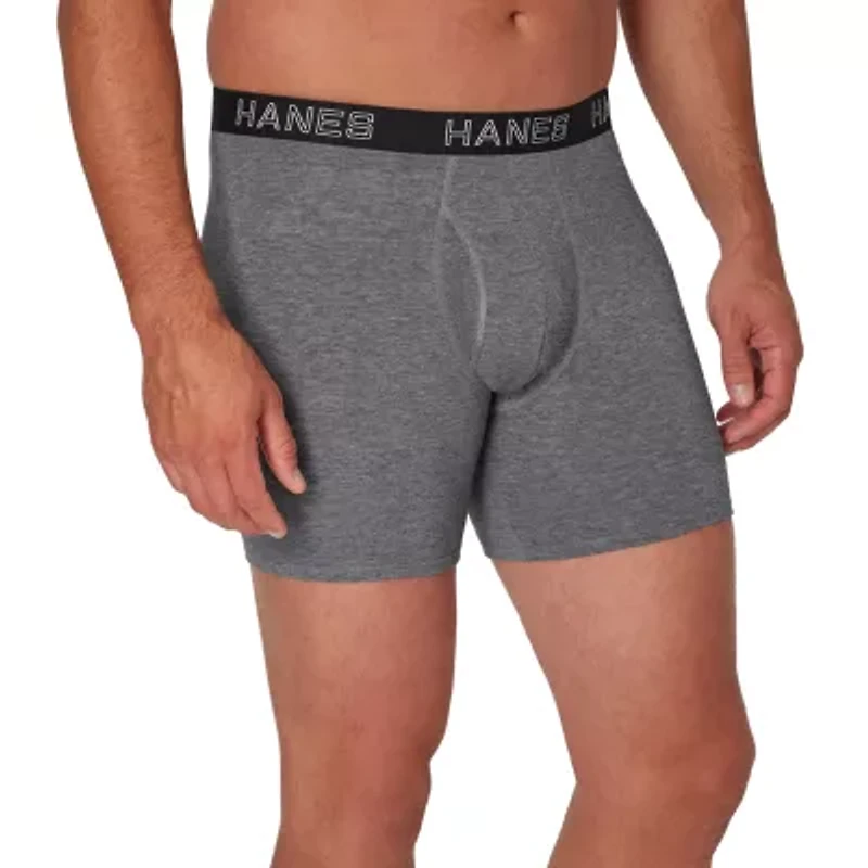 Hanes Ultimate Comfort Flex Fit Total Support Pouch Mens Big 3 Pack Boxer Briefs Ufsbg3