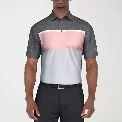 PGA TOUR Athletic Mens Classic Fit Short Sleeve Polo Shirt