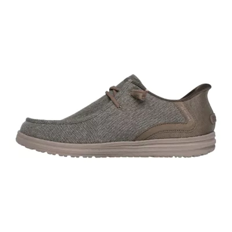Skechers Hands Free Slip-Ins Melson Mens Moc Closed Toe Slip-On Shoe