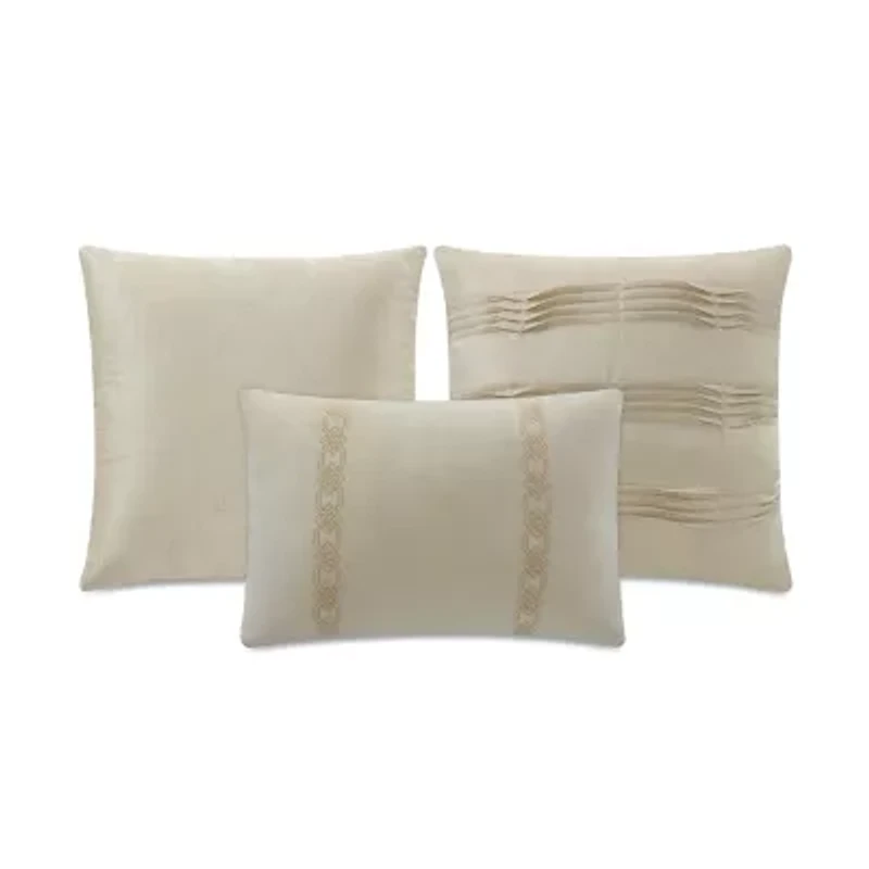 Broadhaven Cressida 7-pc. Embellished Embroidered Comforter Set
