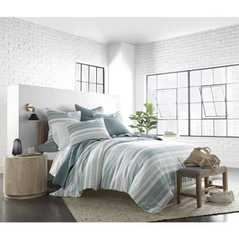 Linden Street Parker Stripe 3-pc. Duvet Cover Set
