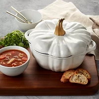 Smith & Clark Cast Iron Pumpkin Harvest 2-qt. Dutch Oven