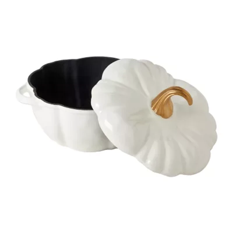 Smith & Clark Cast Iron Pumpkin Harvest 2-qt. Dutch Oven