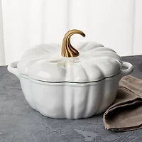 Smith & Clark Cast Iron Pumpkin Harvest 2-qt. Dutch Oven