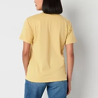 Yellowstone Boyfriend Tee Womens Crew Neck Short Sleeve Loose Fit Juniors Graphic T-Shirt