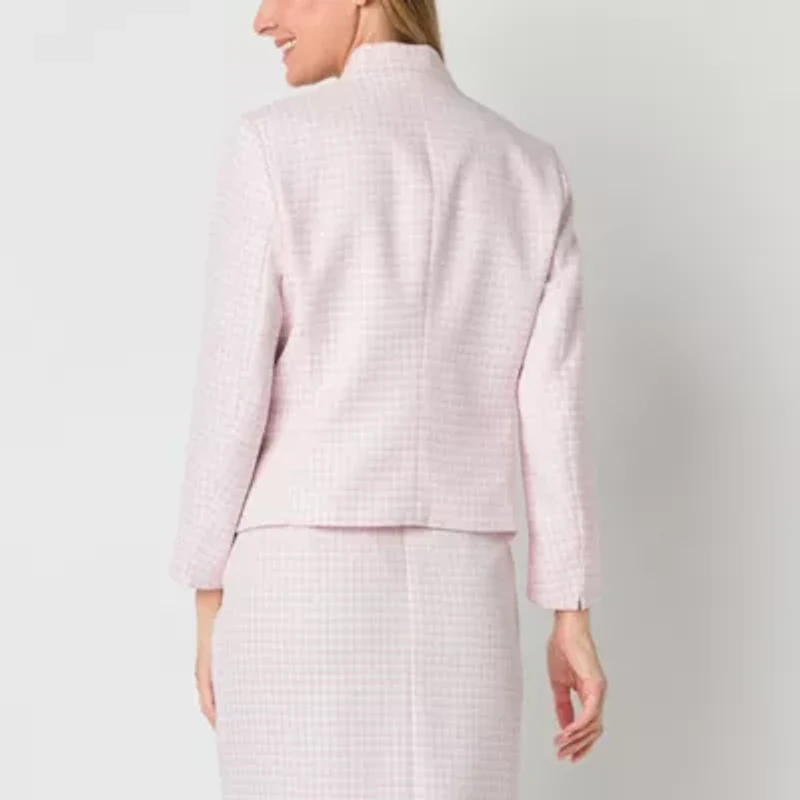Black Label by Evan-Picone Womens Classic Fit Suit Jacket