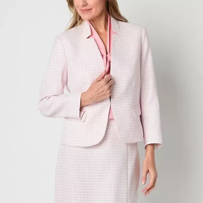 Black Label by Evan-Picone Womens Classic Fit Suit Jacket