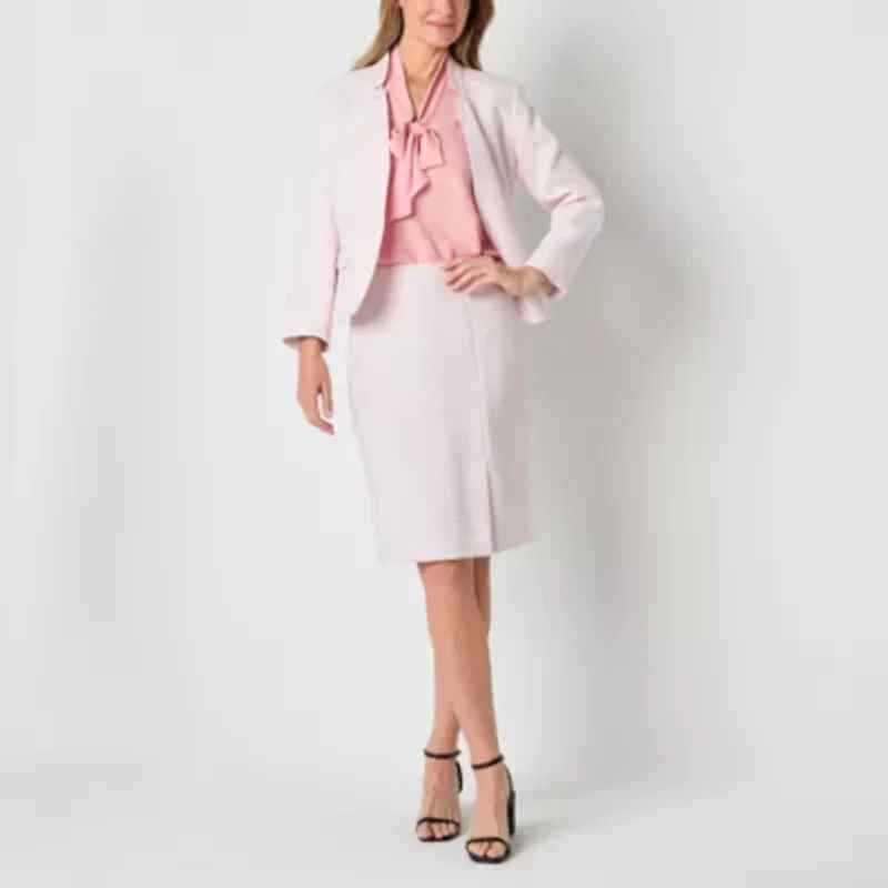 Black Label by Evan-Picone Womens Classic Fit Suit Jacket