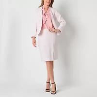 Black Label by Evan-Picone Womens Classic Fit Suit Jacket