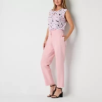 Black Label by Evan-Picone Womens Straight Fit Suit Pant