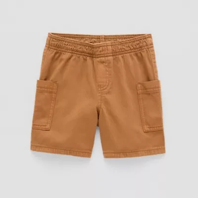Okie Dokie Toddler & Little Boys Mid Rise Pull-On Short