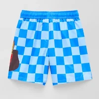 Disney Collection Little & Big Kid Boys Cars Swim Trunks