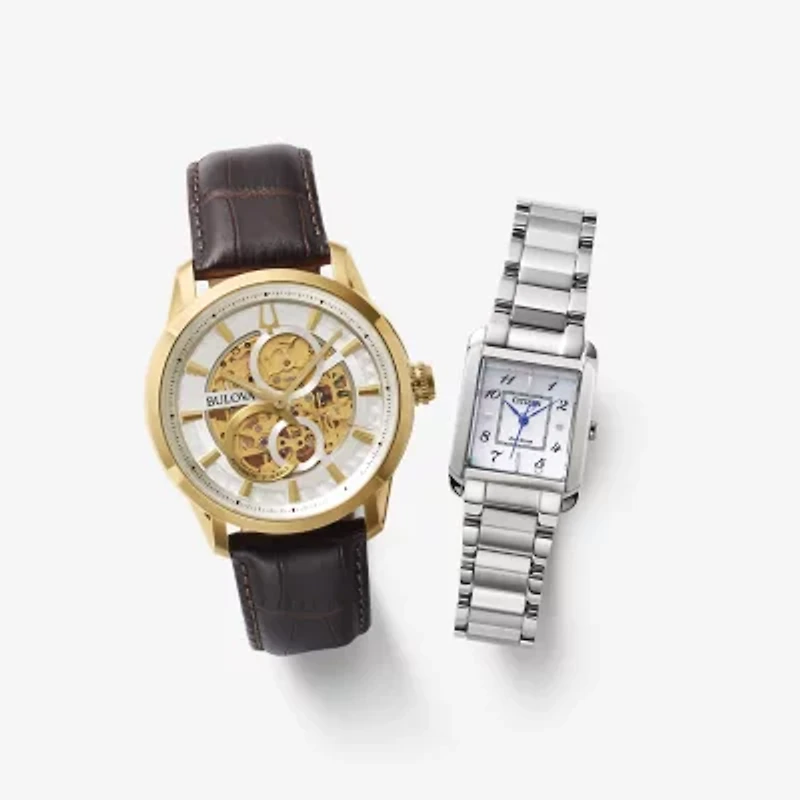 Citizen Bianca Womens Silver Tone Stainless Steel Bracelet Watch Ew5600-52d