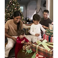 Carter's Family Matching Holiday Toddler Unisex Rib Round Neck Long Sleeve 2-pc. Pajama Sets