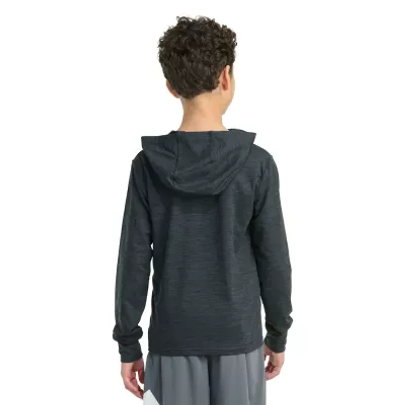 adidas Big Kid Boys Long Sleeve Active Hoodie