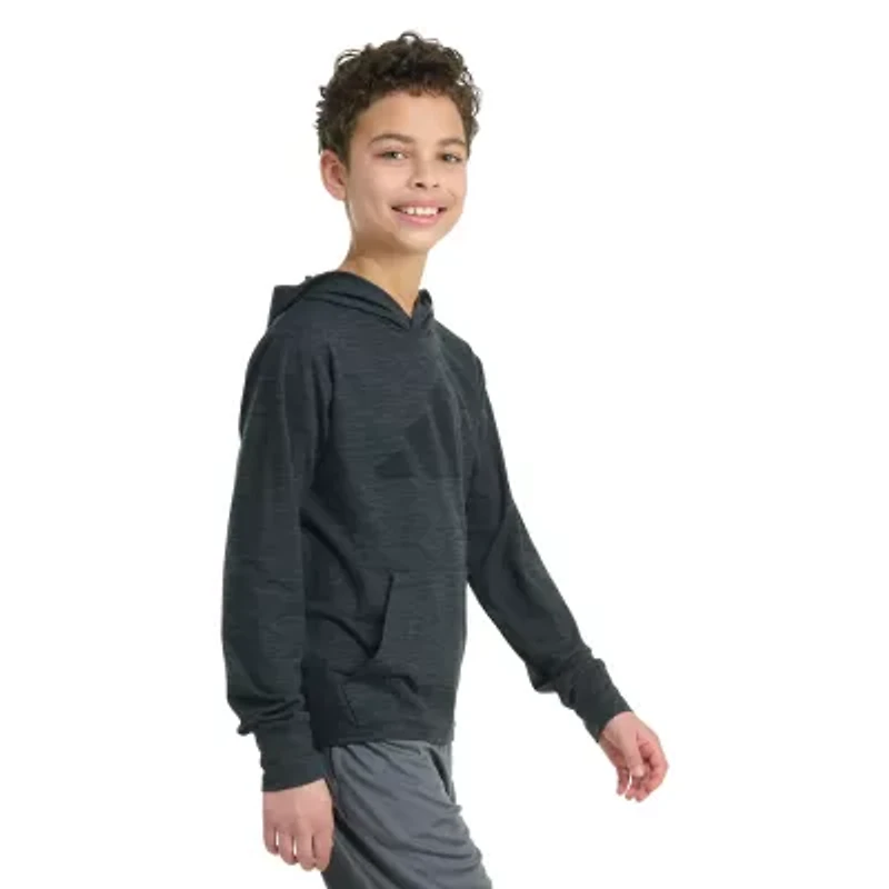 adidas Big Kid Boys Long Sleeve Active Hoodie