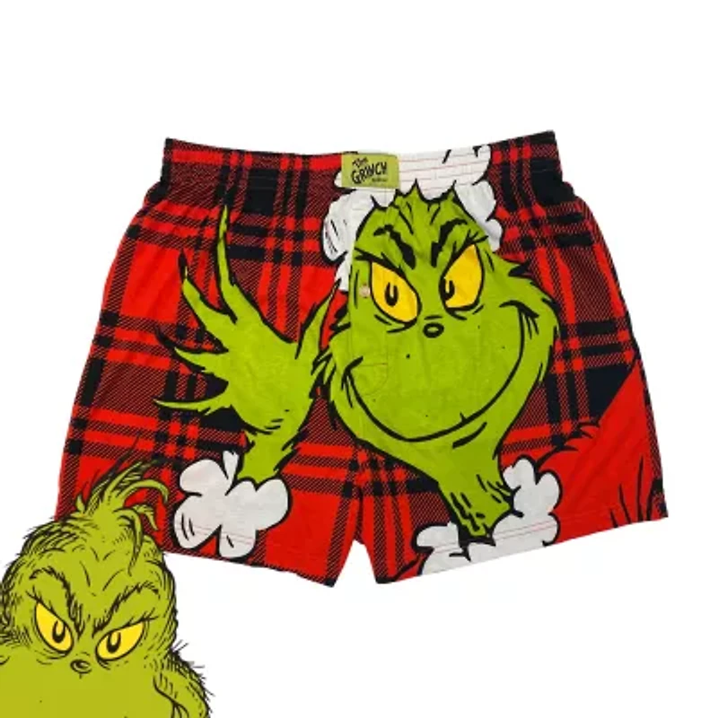 Mens Grinch Boxers Ms25bx222
