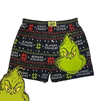 Mens Grinch Boxers Ms25bx223
