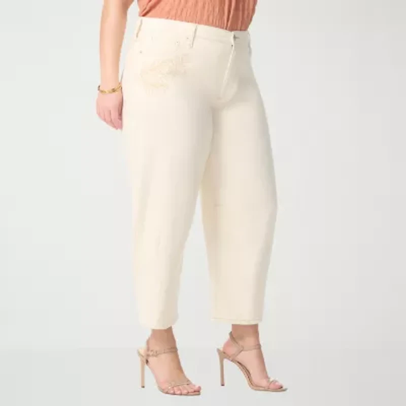 JS Jessica Simpson Womens - Plus High Rise Jean