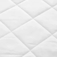 Sharper Image Embossed Microfiber Heated Mattress Pad