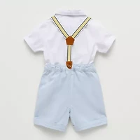 Little Lad Baby Boys 2-pc. Short Set