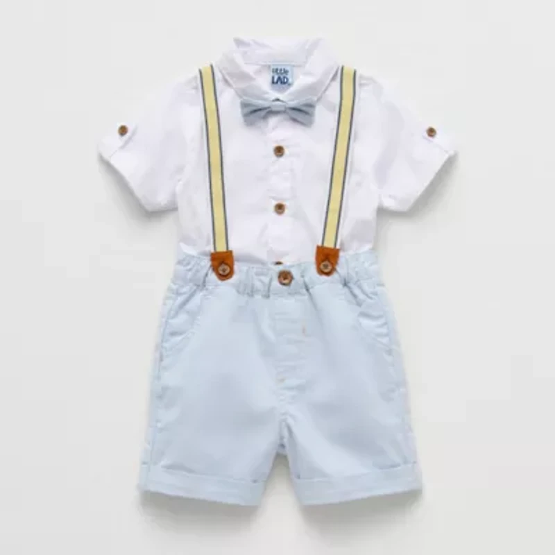 Little Lad Baby Boys 2-pc. Short Set