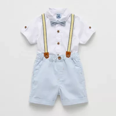 Little Lad Baby Boys 2-pc. Short Set