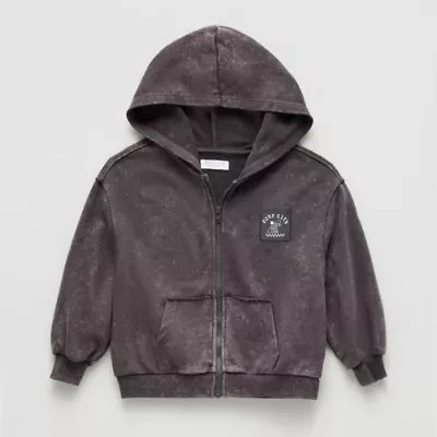 Grayson Little Toddler Boys Long Sleeve Zipper Hoodie