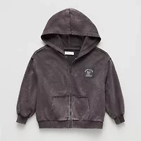 Grayson Little Toddler Boys Long Sleeve Zipper Hoodie