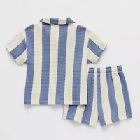 Grayson Little Toddler Boys 2-pc. Short Set