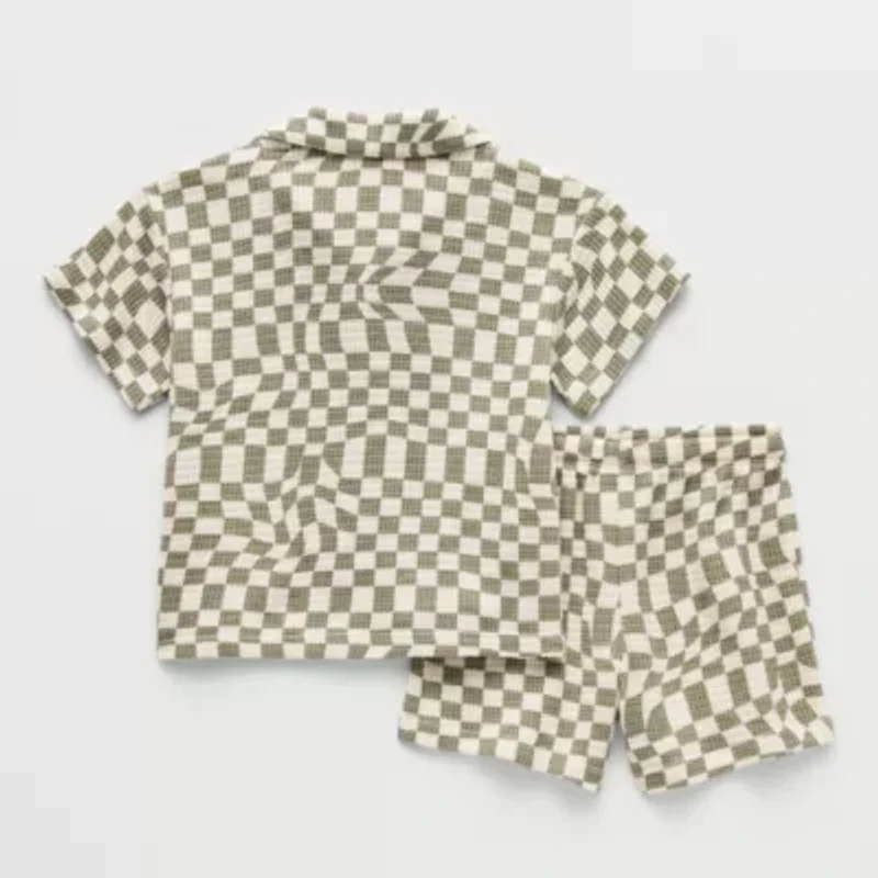 Grayson Little Toddler Boys 2-pc. Short Set