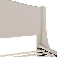 Martha Stewart Amelia Upholstered Platform Bed