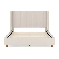 Martha Stewart Kay Upholstered Platform Bed