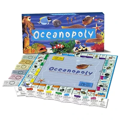 Late For The Sky Ocean-Opoly Board Game Monopoly Board Game