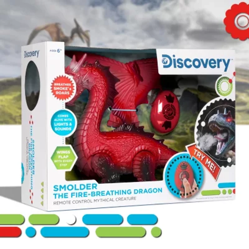 Discovery™ RC Smoke Breathing Dragon