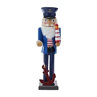 Kurt Adler 15-Inch Sailor Nutcracker with Anchor and Lighthouse